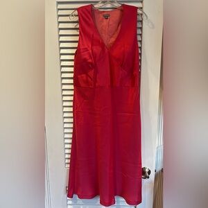 Ann Taylor Strapless Pink Dress